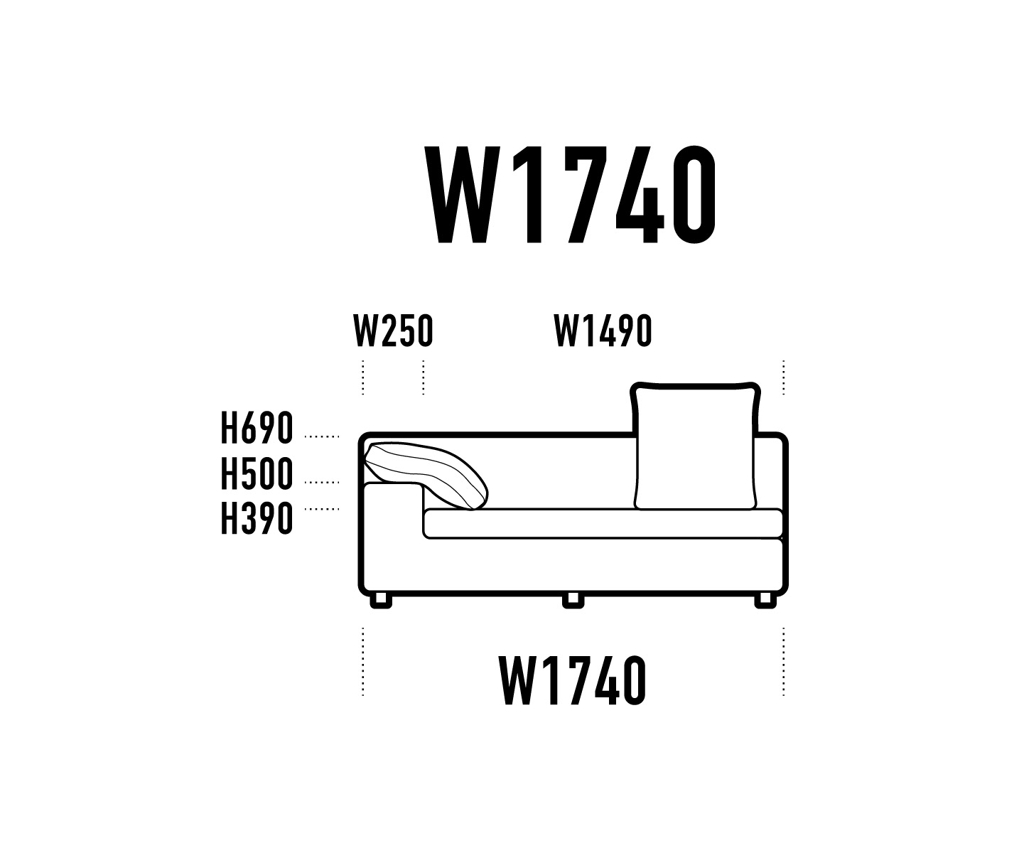 RX-F SOFA ONE ARM