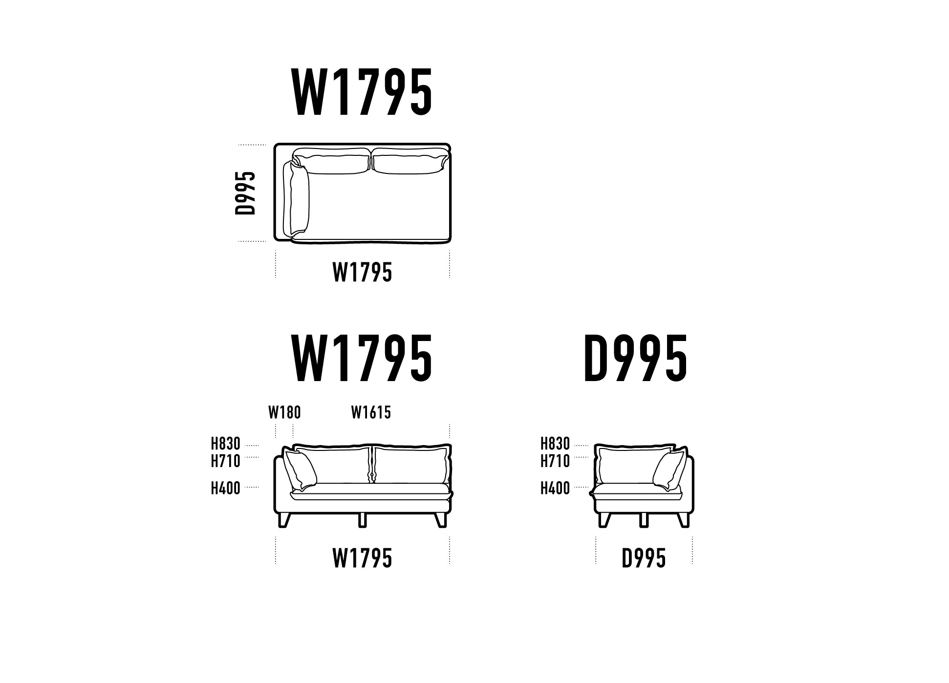 RX-G SOFA ONE ARM