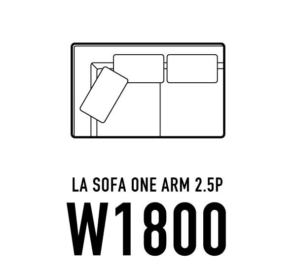 LA-SOFA-ONE-ARM-W1800