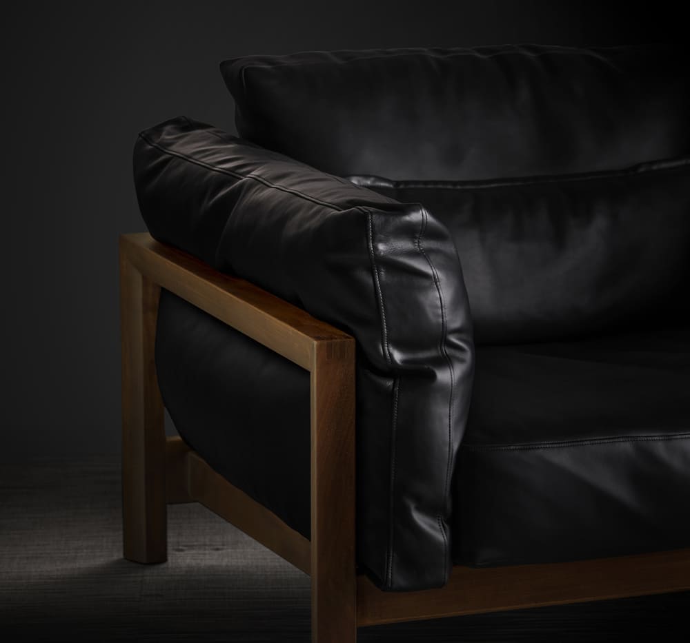 LE SOFA １P 本革の商品写真