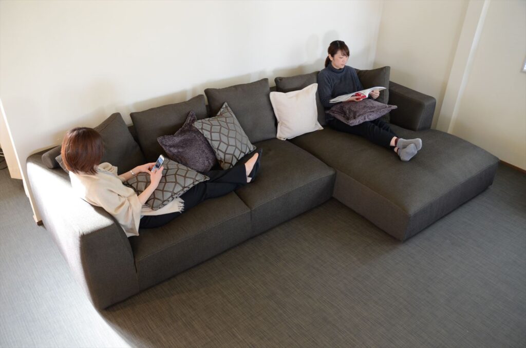 LA SOFAでくつろぐ