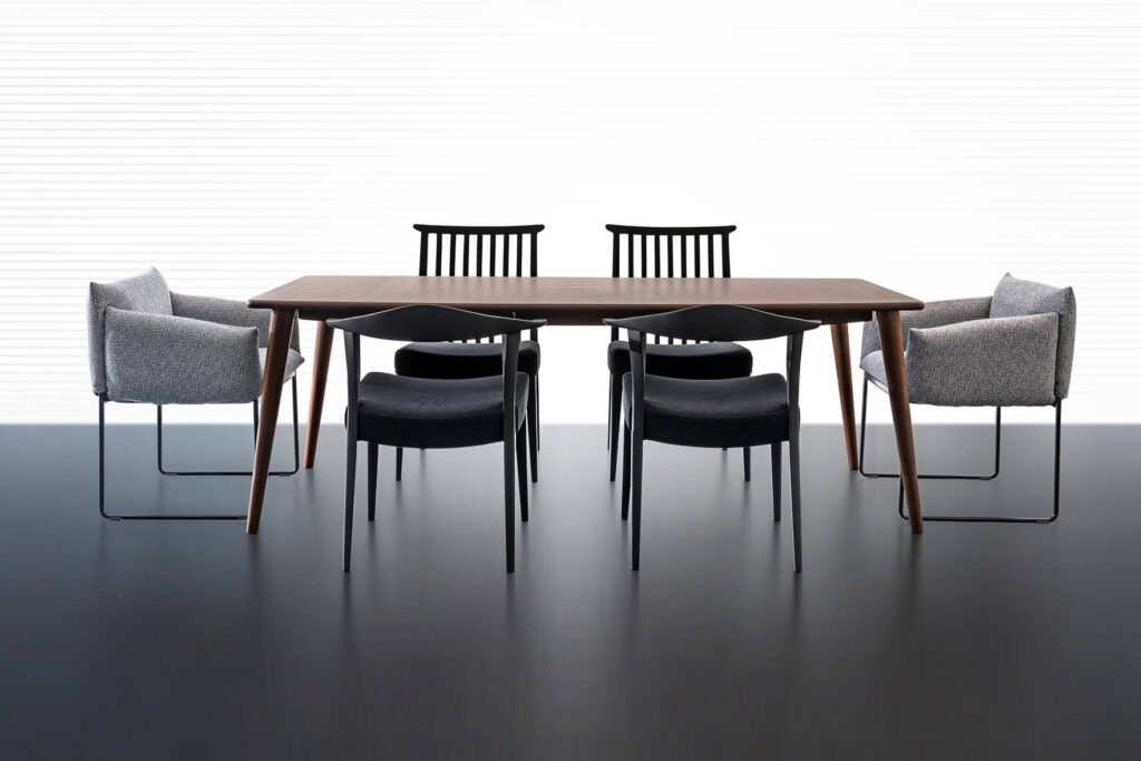 EX 無垢材伸長式ダイニングテーブル