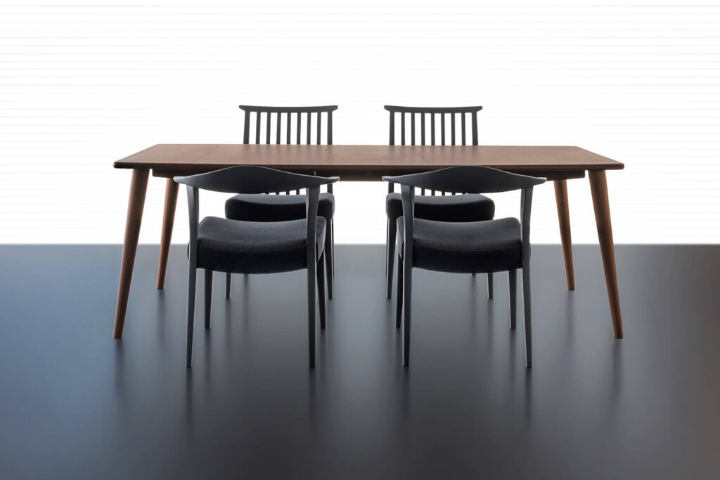 EX 無垢材伸長式ダイニングテーブル